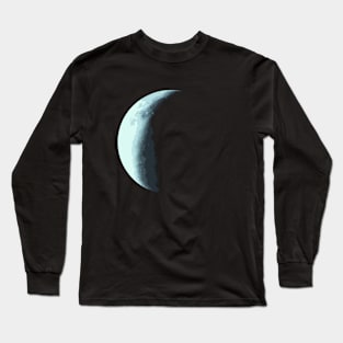 Abstract Moon Long Sleeve T-Shirt